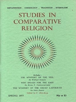 Item #10352 STUDIES IN COMPARATIVE RELIGION, VOL 11, NUMBER 2. F. Clive-Ross