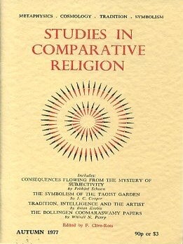 Item #10354 STUDIES IN COMPARATIVE RELIGION, VOL 11, NUMBER 4. F. Clive-Ross