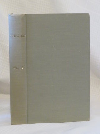 Item #13644 SYSTEMATICS: VOLUME 6: The Journal of the Institute for the Comparative Study of...