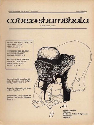 Item #13717 CODEX SHAMBHALA, VOL. 4 NO. 3 SEPTEMBER 1975. Karl Ray