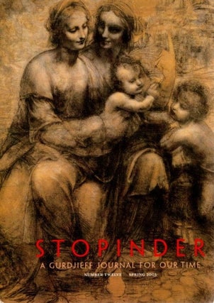 Item #15048 STOPINDER, NO 12, SPRING 2003:: A Gurdjieff Journal for Our Time. David Kherdian