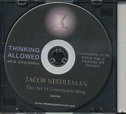 Item #15668 THE ART OF COMMUNICATING. Jacob Needleman, Jeffrey Mishlove.