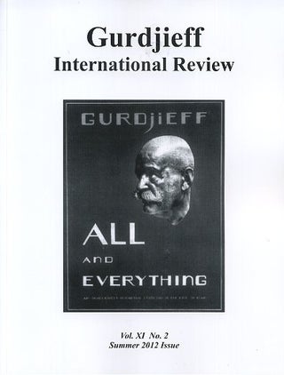 Item #15716 BEELZEBUB'S TALES: GIR, VOL XI, NO. 2:: Gurdjieff International Review