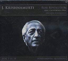 Item #16705 REAL REVOLUTION: Ojai, Ca 1966, Discussion with students. J. Krishnamurti