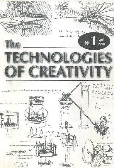 Item #17586 THE TECHNOLOGIES OF CREATIVITY: NO 1, APRIL 1998. Gregory Blake.