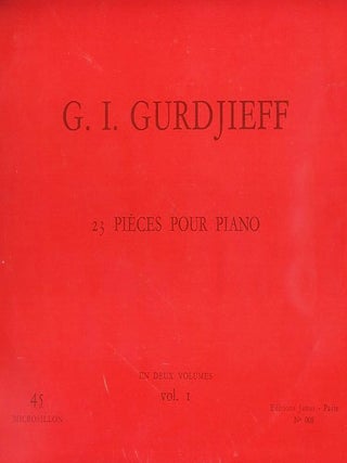 23 PIÈCES POUR PIANO: VOLUME I.