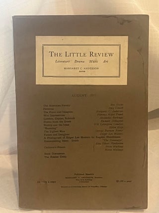 Item #18764 THE LITTLE REVIEW: VOL. II, NO. 5, AUGUST, 1915. Margaret C. Anderson