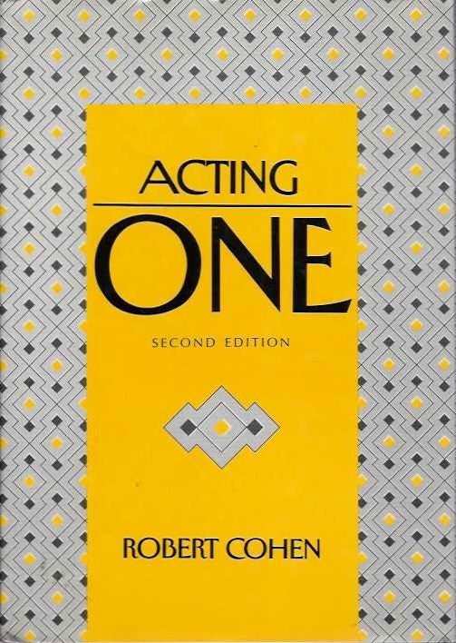 Item #19542 ACTING ONE. Robert Cohen.