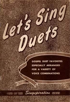 Item #20708 LET'S SING DUETS. Alfred Smith