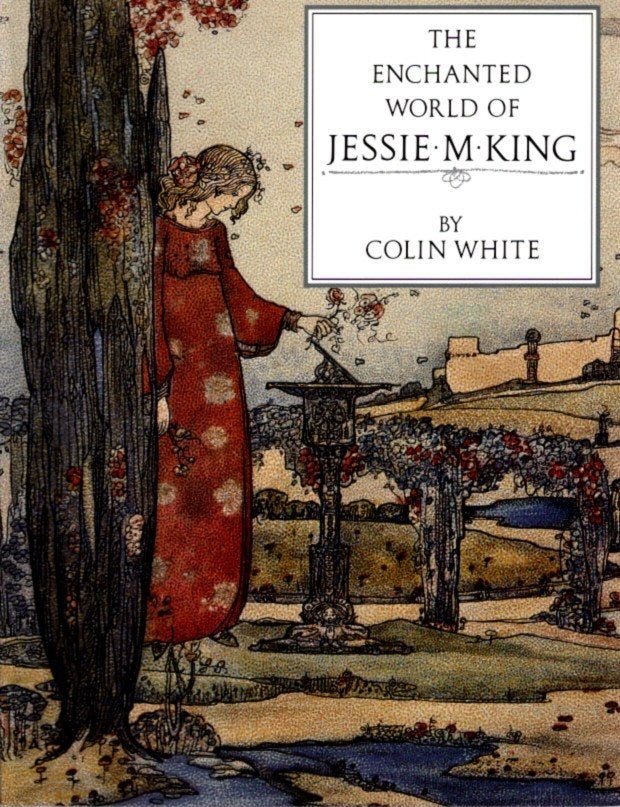 Item #21347 THE ENCHANTED WORLD OF JESSIE M. KING. Colin White.