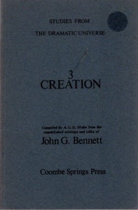 Item #21400 CREATION. John G. Bennett