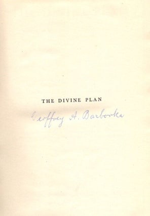 THE DIVINE PLAN.