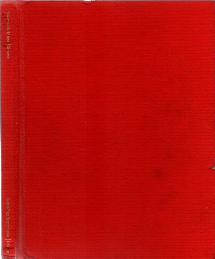 Item #22568 HISTORY OF EARLY IRAN. George C. CAMERON.