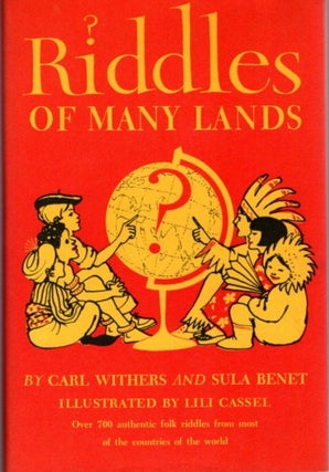 Item #22792 RIDDLES OF MANY LANDS. Carl Withers, Sula Benet