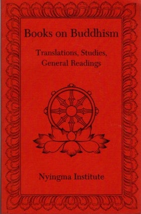 Item #22891 BOOKS ON BUDDHISM: Translation, Studies, General Readings. Elizabeth Cook, Ruth...