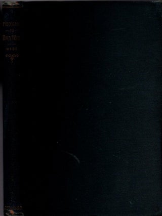 PRONAOS TO HOLY WRIT: Establishing, on Documentary Evidence, the Authorship, Date, Form, and Contents of each of its Books, and the Authenticity of the Pentateuch