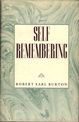 Item #24 SELF REMEMBERING. Robert Burton