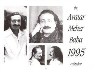 Item #24188 THE AVATAR MEHER BABA 1995 CALENDAR. Meher Baba