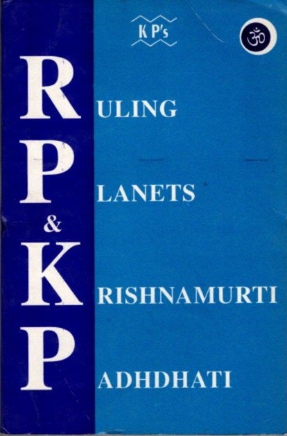 Item #24276 RULING PLANETS AND KRISHNAMURTI PADHDHATI. Sothida Chakravarthy, Iyothish Siromani, K. Hariharan.