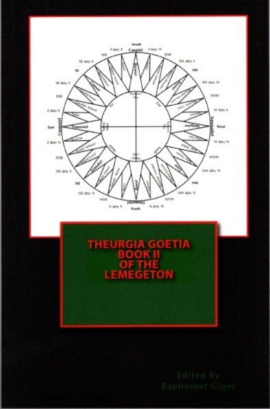 Item #24314 THEURGIA GOETIA: Book II of the Lemegeton. Baphomet Giger.