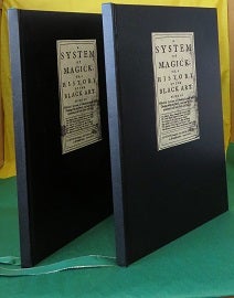 Item #24686 A SYSTEM OF MAGICK: or, a History of the Black Art. Being an Historical Account of...