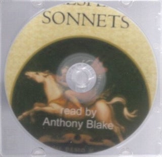 Item #24692 THE SONNETS. Shakespeare, Anthony Blake, reading