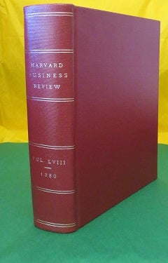 Item #24726 HARVARD BUSINESS REVIEW: VOLUME LVIII, 1980: The Magazine of Decision Makers. Kenneth...