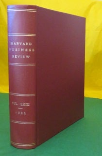 Item #24730 HARVARD BUSINESS REVIEW: VOLUME LXIII, 1985: The Magazine of Decision Makers. Kenneth R. Andrews.
