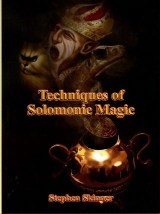 Item #25834 TECHNIQUES OF SOLOMONIC MAGIC. Stephen Skinner