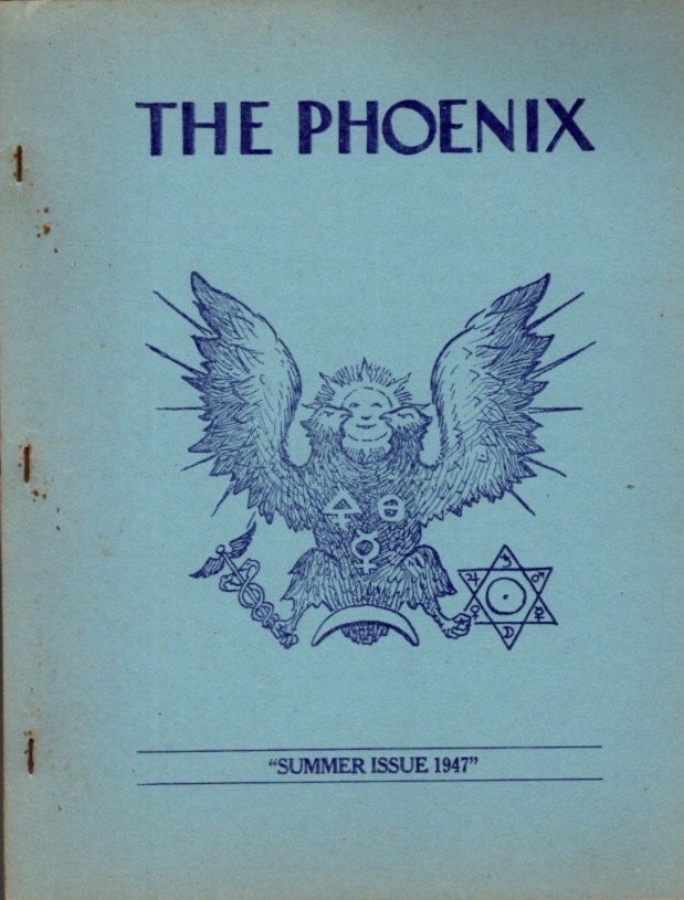 Item #26140 THE PHOENIX MAGAZINE, SUMMER 1947. Frank E. Noyes.
