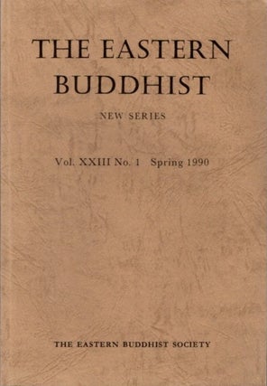 Item #26677 THE EASTERN BUDDHIST: NEW SERIES, VOL. XXIII, NO. 1, NEW SERIES. Eastern Buddhist...