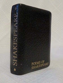 Item #27044 POEMS OF SHAKESPEARE. Shakespeare