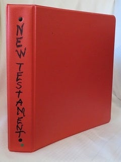 THE NEW COVENANT COMMONLY CALLED THE NEW TESTAMENT OF OUR LORD.