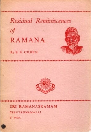 Item #27332 RESIDUAL REMINISCENCES OF RAMANA. S. S. Cohen