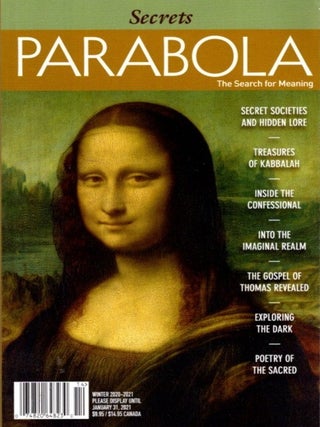 Item #27632 SECRETS: PARABOLA, VOL. 45, NO. 4, WINTER 2020-2021. Jeff Zaleski