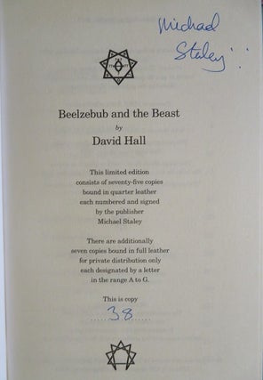 BEELZEBUB AND THE BEAST: A Comparative Study of G.I. Gurdjieff & Aleister Crowley