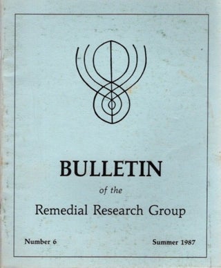 Item #27762 BULLETIN: REMEDIAL RESEARCH GROUP: NUMBER 6. Mary Ellen Willby, Audrey McAllen,...