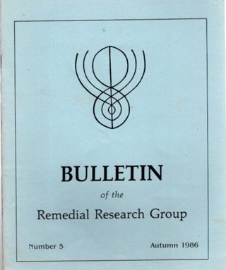 Item #27764 BULLETIN: REMEDIAL RESEARCH GROUP: NUMBER 5. Mary Ellen Willby, Monica Ellis, Audrey...