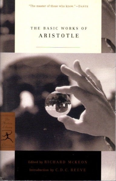 Item #28430 THE BASIC WORKS OF ARISTOTLE. Aristotle, Richard McKeon.