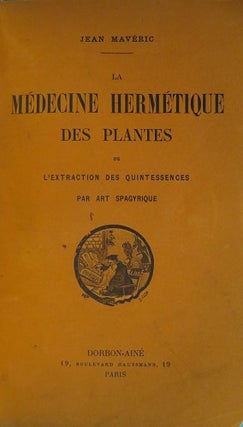 HERMÈTISME & MÈDICINE.