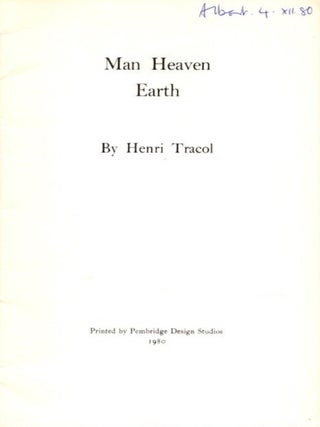 MAN, HEAVEN, EARTH.