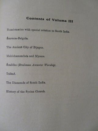 THE QUARTERLY JOURNAL OF THE MYTHIC SOCIETY: Vols. III and IV