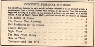 HORIZON: FEBRUARY 1942, VOLUME 1, NO. 6: The Magazine of Useful and Intelligent Living