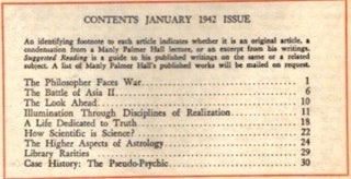 HORIZON: JANUARY 1942, VOLUME 1, NO. 5: The Magazine of Useful and Intelligent Living