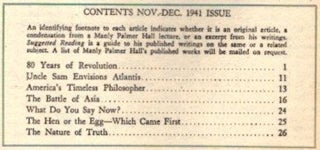 HORIZON: NOVEMBER - DECEMBER 1941, VOLUME 1, NO. 4: The Magazine of Useful and Intelligent Living
