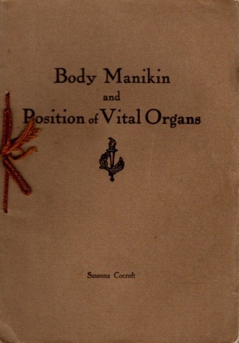 Item #29221 BODY MANIKIN AND POSITION OF VITAL ORGANS. Susanna Cocroft.