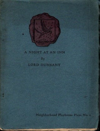 Item #29244 A NIGHT AT AN INN. Lord Dunsany