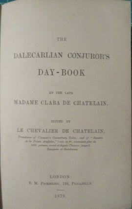 THE DALECARLIAN CONJURER’S DAY-BOOK.