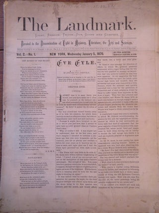 THE LANDMARK: Devoted to the Dissemination of Light in Masonry, Literature, the Arts and Sciences