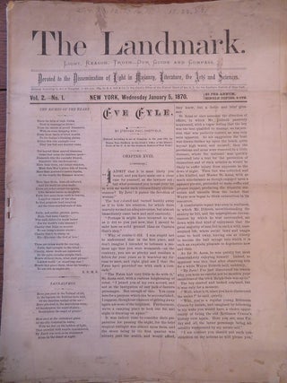 THE LANDMARK: Devoted to the Dissemination of Light in Masonry, Literature, the Arts and Sciences